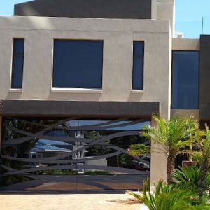 Custom garage door